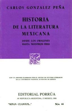 044 HISTORIA DE LA LITERATURA MEXICANA    (COL.SEPAN CUANTOS)