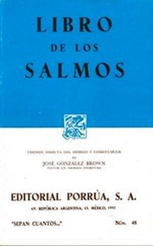 048 LIBRO DE LOS SALMOS                   (COL.SEPAN CUANTOS)