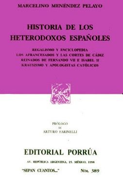 389 HISTORIA DE LOS HETERODOXOS ESPAOLES