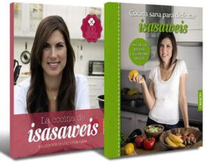 PAQUETE LA COCINA DE ISASAWEIS (C/2 LIBROS) -BELLEZA/COCINA SANA-