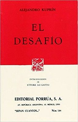 598 DESAFIO, EL