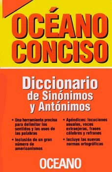 OCANO CONCISO: DICCIONARIO DE SINNIMOS Y ANTNIMOS