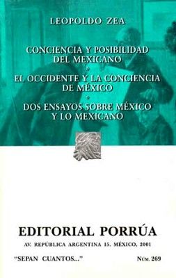 269 CONCIENCIA Y POSIBILIDAD DEL MEXICANO