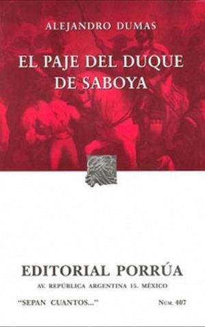 407 PAJE DEL DUQUE DE SABOYA