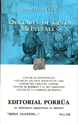 122 CANTARES DE GESTAS MEDIEVALES