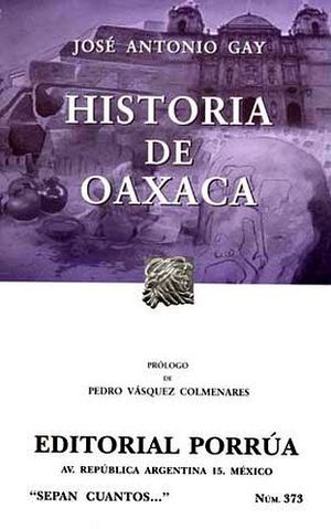 373 HISTORIA DE OAXACA (NVA.PRESENTACION)