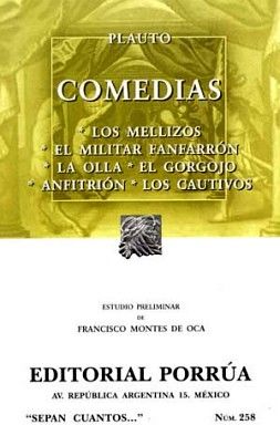 258 COMEDIAS (LOS MELLIZOS, EL MILITAR FANFARRON)