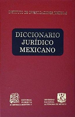 DICCIONARIO JURDICO MEXICANO (4 VOL.)   (EMPASTADO)