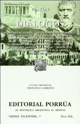013-A/013-B DILOGOS (2 TOMOS) -APOLOGA- (COL.SEPAN CUANTOS)