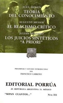 351 TEORIA DEL CONOCIMIENTO