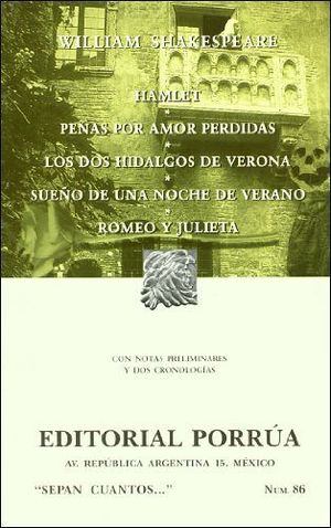 086 HAMLET/PENAS POR AMOR/LOS DOS HIDALGOS (COL.SEPAN CUANTOS)