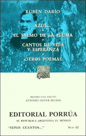 042 AZUL/EL SALMO DE LA PLUMA/CANTO DE VIDA (COL.SEPAN CUANTOS)
