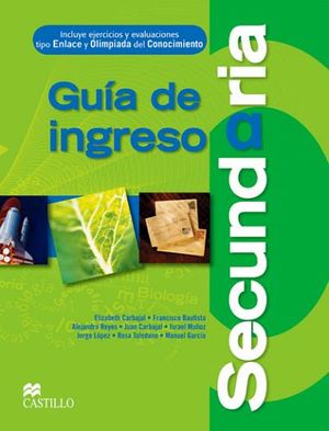 GUA DE INGRESO A SECUNDARIA