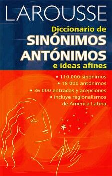 DICCIONARIO DE SINNIMOS, ANTNIMOS E IDEAS AFINES