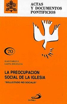 PREOCUPACION SOCIAL DE LA IGLESIA, LA