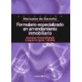 FORMULARIO ESPECIALIZADO EN ARRENDAMIENTOINMOBILIARIO