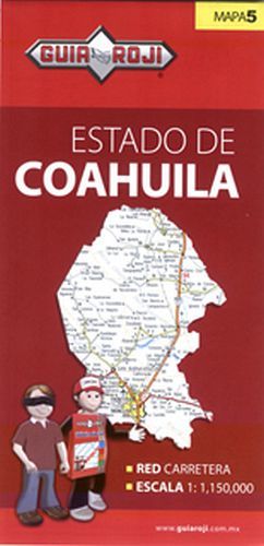 MAPA DEL ESTADO DE COAHUILA