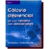 CALCULO DIFERENCIAL DE UNA VARIABLE CON APLICACIONES