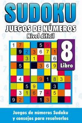 SUDOKU  8 (JUEGOS DE NUMEROS) -NIVEL DIFICIL-