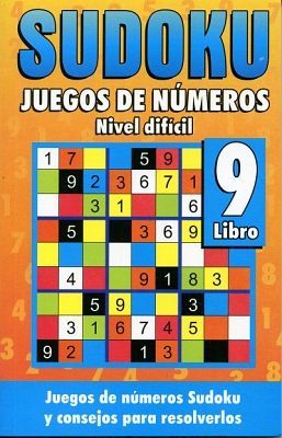 SUDOKU  9 (JUEGOS DE NUMEROS) -NIVEL DIFICIL-