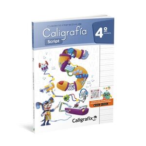 CUADERNO INTERACTIVO DE CALIGRAF�A SCRIPT 4� PRIMARIA