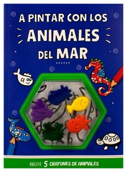 LIBRO DE ACTIVIDADES: A PINTAR CON LOS ANIMALES DEL MAR