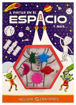 LIBRO DE ACTIVIDADES: A PINTAR EN EL ESPACIO Y MS