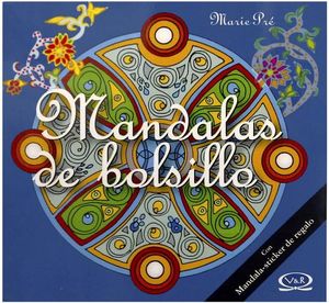 MANDALAS DE BOLSILLO C/STICKER -AZUL-