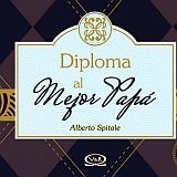 DIPLOMA AL MEJOR PAPA   -AZUL-