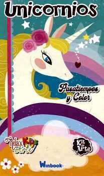 KIT DE ARTE -RELAX ARTE KIDS UNICORNIOS-    (C/2 BLOCS Y 12 LAP.)