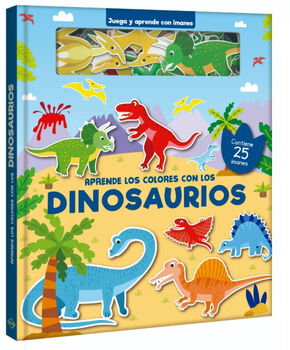 APRENDE LOS COLORES CON LOS DINOSAURIOS (JUEGA Y APRENDE C/IMAN)
