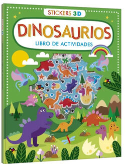 STICKERS 3D -DINOSAURIOS- (LIBRO DE ACTIVIDADES)