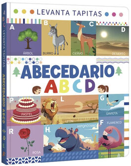 LEVANTA TAPITAS -ABECEDARIO ABCD- (CARTONE)
