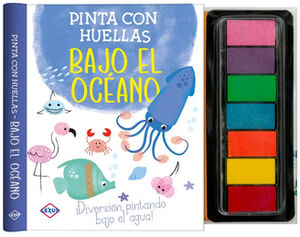 PINTA CON HUELLAS -BAJO EL OC�ANO- (C/PINTURAS)