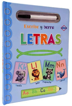 ESCRIBE Y BORRA -LETRAS- (C/MARCADOR)