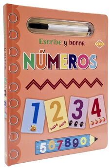 ESCRIBE Y BORRA -NUMEROS- (C/MARCADOR)
