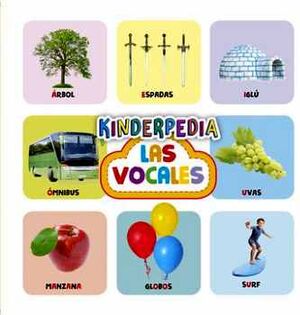 KINDERPEDIA -LAS VOCALES- (CARTONE)