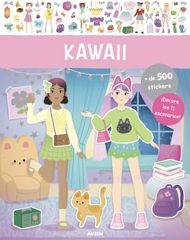 LIBRO DE STICKERS KAWAII