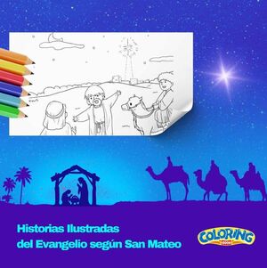 HISTORIAS ILUSTRADAS DEL EVANGELIO SEG�N SAN MATEO. COLORING BOOK.
