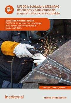 SOLDADURA MIG/MAG DE CHAPAS Y ESTRUCTURAS DE ACERO AL CARBONO E INOXIDABLE. FMEC0119_2 - SOLDADURA POR ARCO BAJO GAS PRO