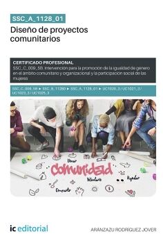 SSC_A_1128_01. DISE�O DE PROYECTOS COMUNITARIOS