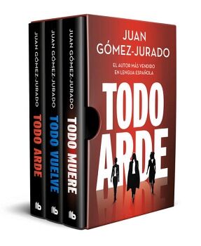 ESTUCHE TODO ARDE (CONTIENE: TODO ARDE / TODO VUELVE / TODO MUERE)
