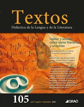 HABLAR Y ESCRIBIR SOBRE OBRAS LITERARIAS Y ARTSTICAS - TEXTOS  NM. 105