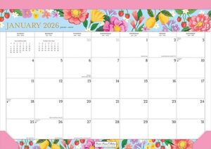 CALENDARIO: BONNIE MARCUS 2026 DESK PAD 17X12