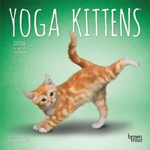 CALENDARIO: YOGA KITTENS 2026 MINI 7X7