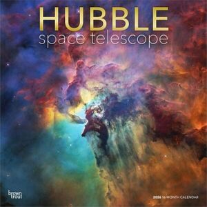 CALENDARIO: HUBBLE SPACE TELESCOPE 2026 SQUARE FLAP FOIL