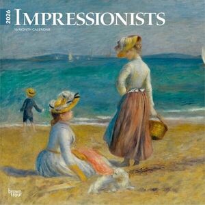 CALENDARIO: IMPRESSIONISTS 2026 SQUARE FLAP