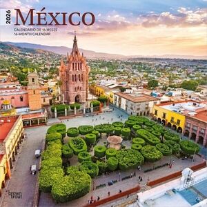 CALENDARIO: MEXICO 2026 SQUARE FLAP SPANISH ENGLISH