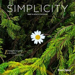 CALENDARIO: SIMPLICITY 2026 MINI 7X7 BRUSH DANCE