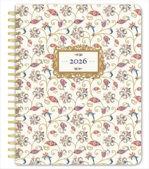 AGENDA: TUSCAN DELIGHT 2026 DESK PLANNER FOIL